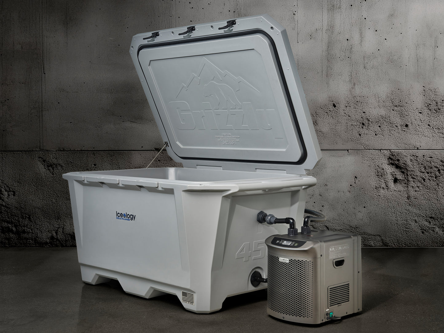 Iceology Cold Plunge 450 with Active Aqua Chiller