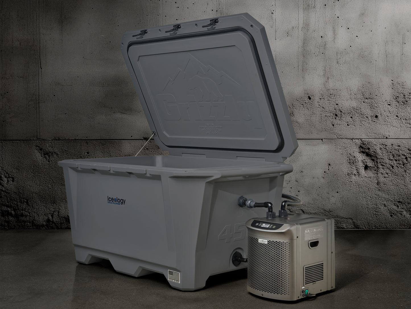 Iceology Cold Plunge 450 with Active Aqua Chiller